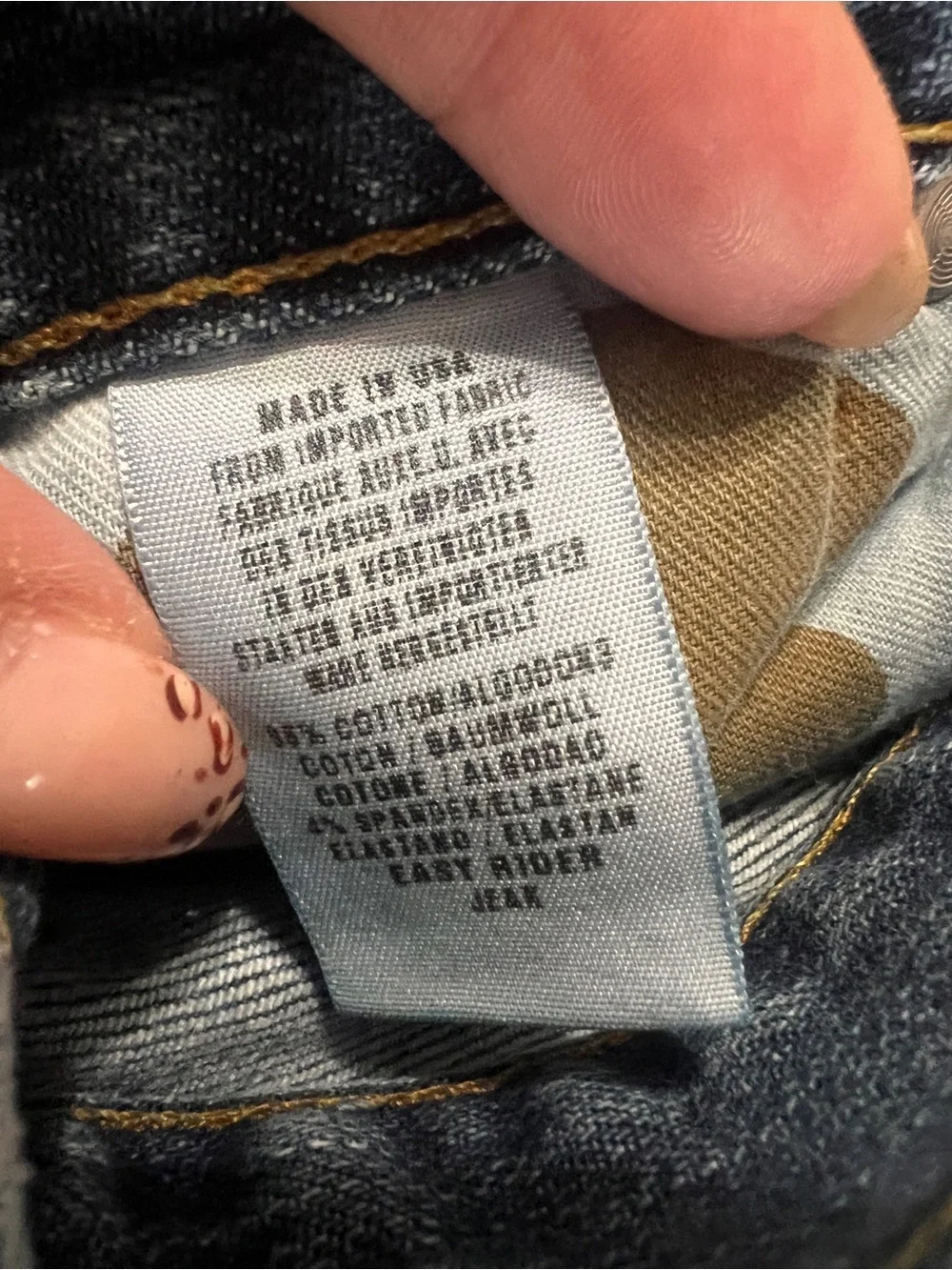 Lucky Brand high rise